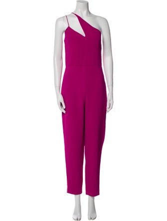 Cushnie One-Shoulder Jumpsuit