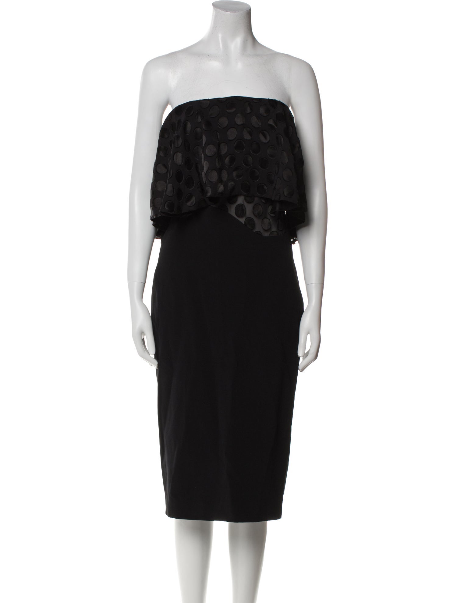 Cushnie Printed Knee-Length Dress