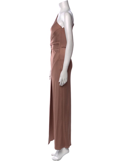Cushnie One-Shoulder Long Dress