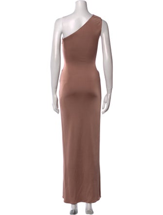 Cushnie One-Shoulder Long Dress