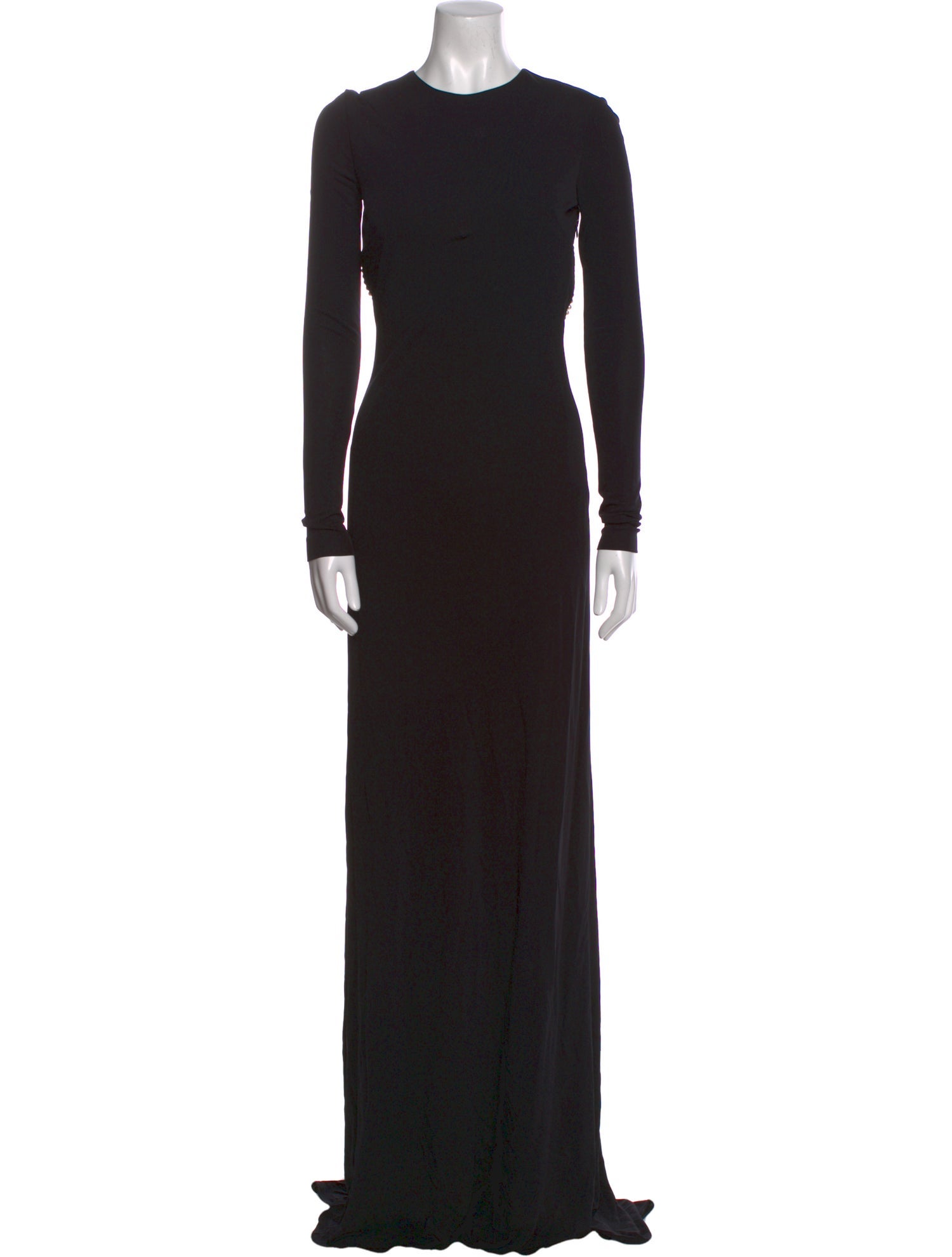 Cushnie Crew Neck Long Dress