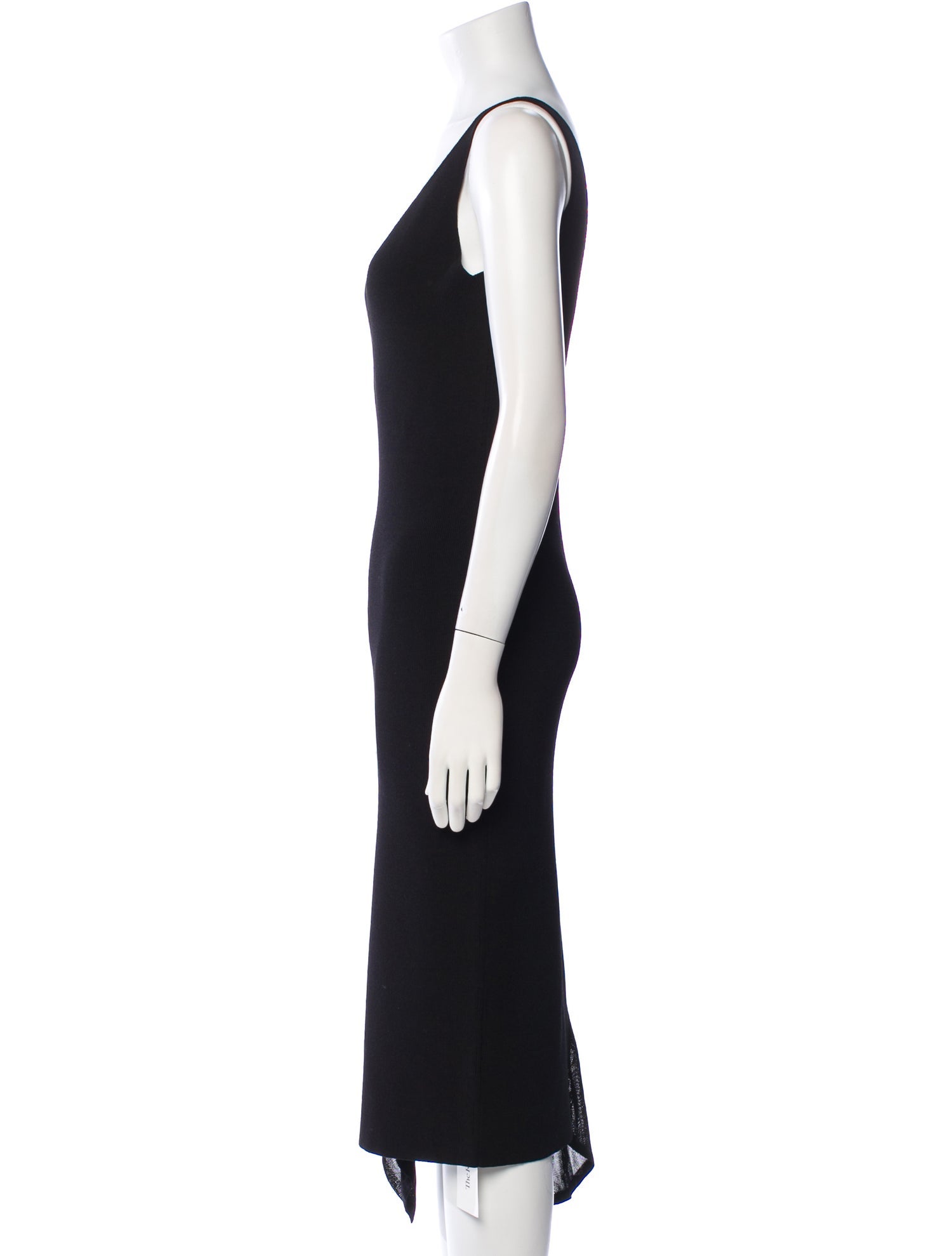 Cushnie V-Neck Midi Length Dress