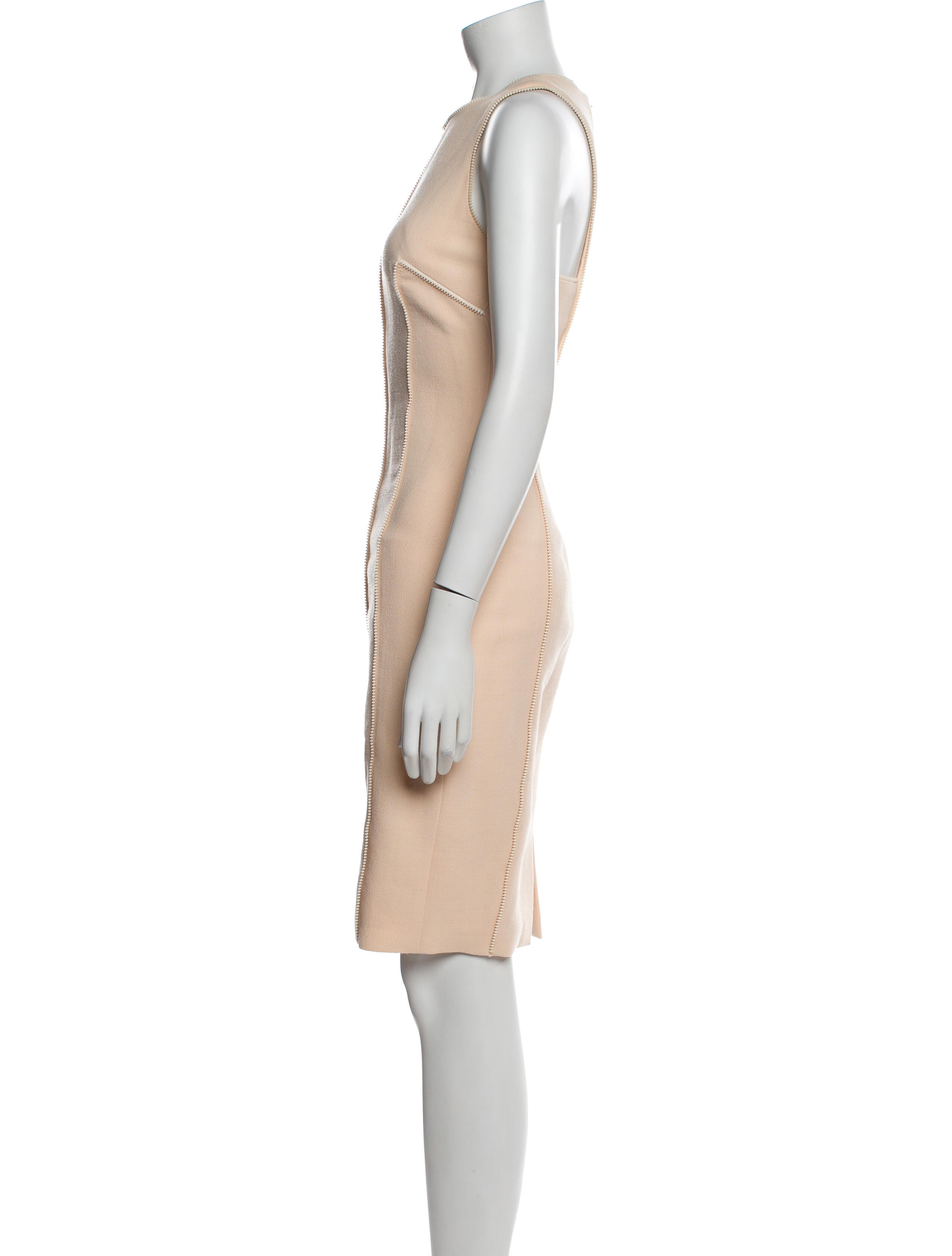 Cushnie Wool Knee-Length Dress
