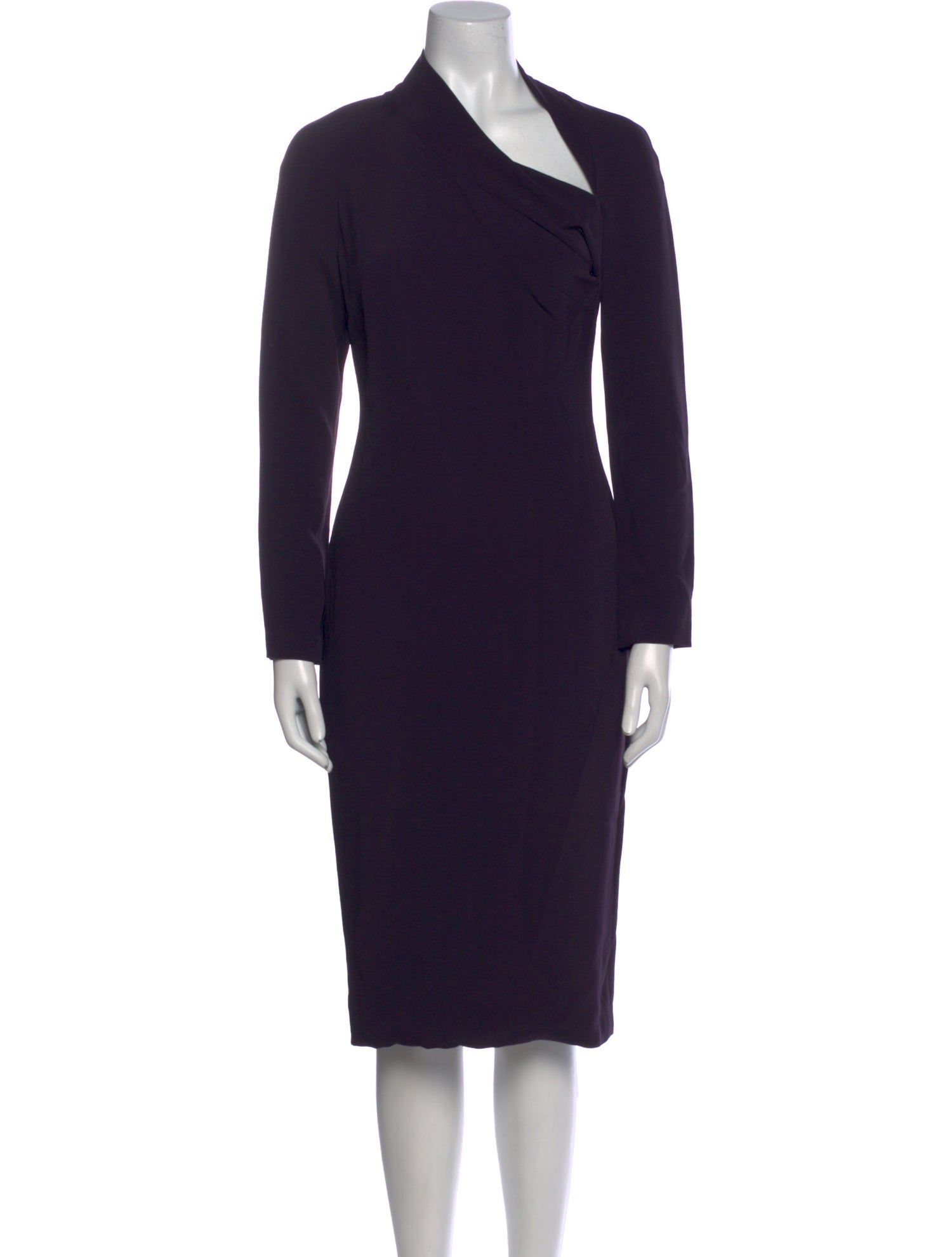 Cushnie Silk Midi Length Dress