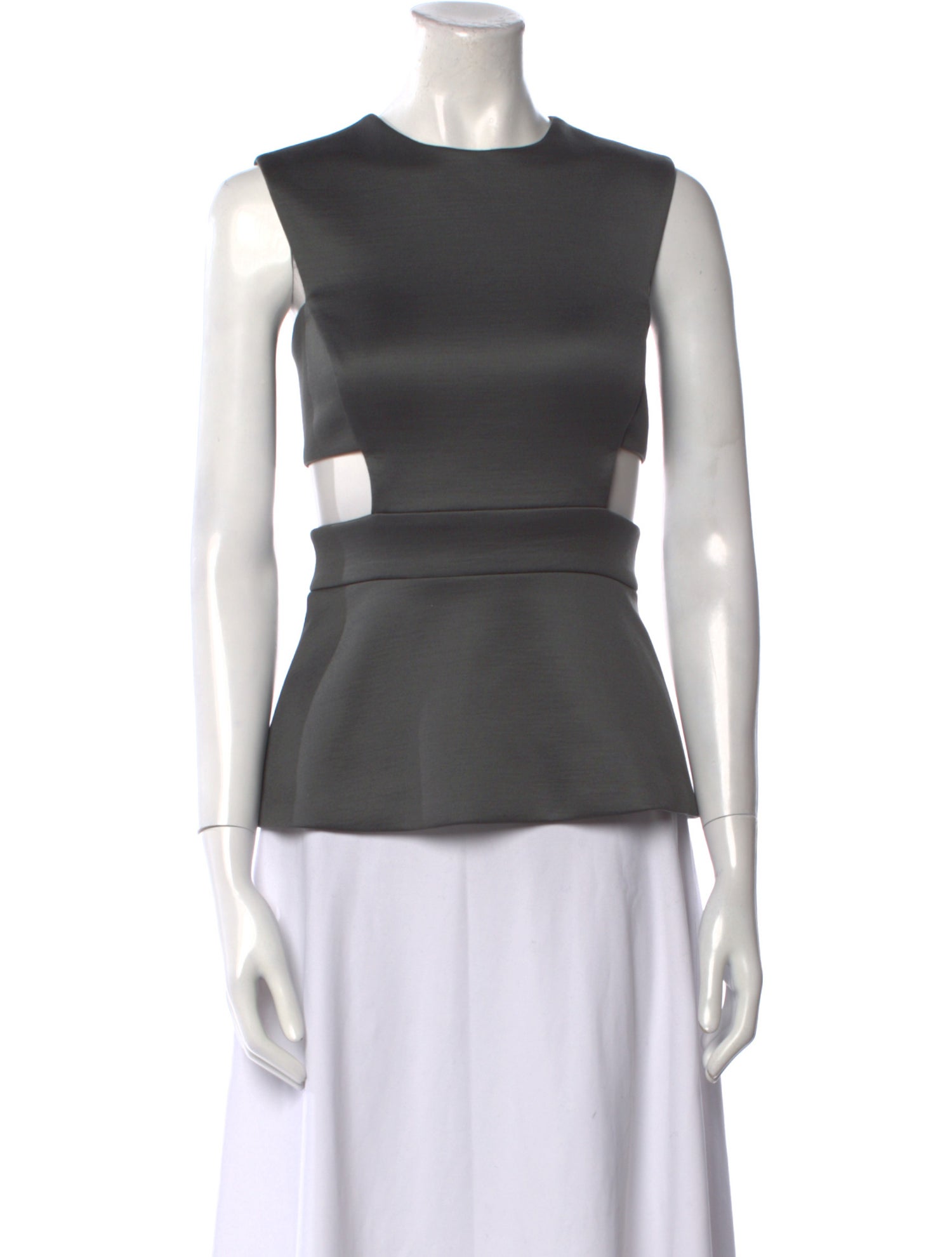 Cushnie Wool Crew Neck Top