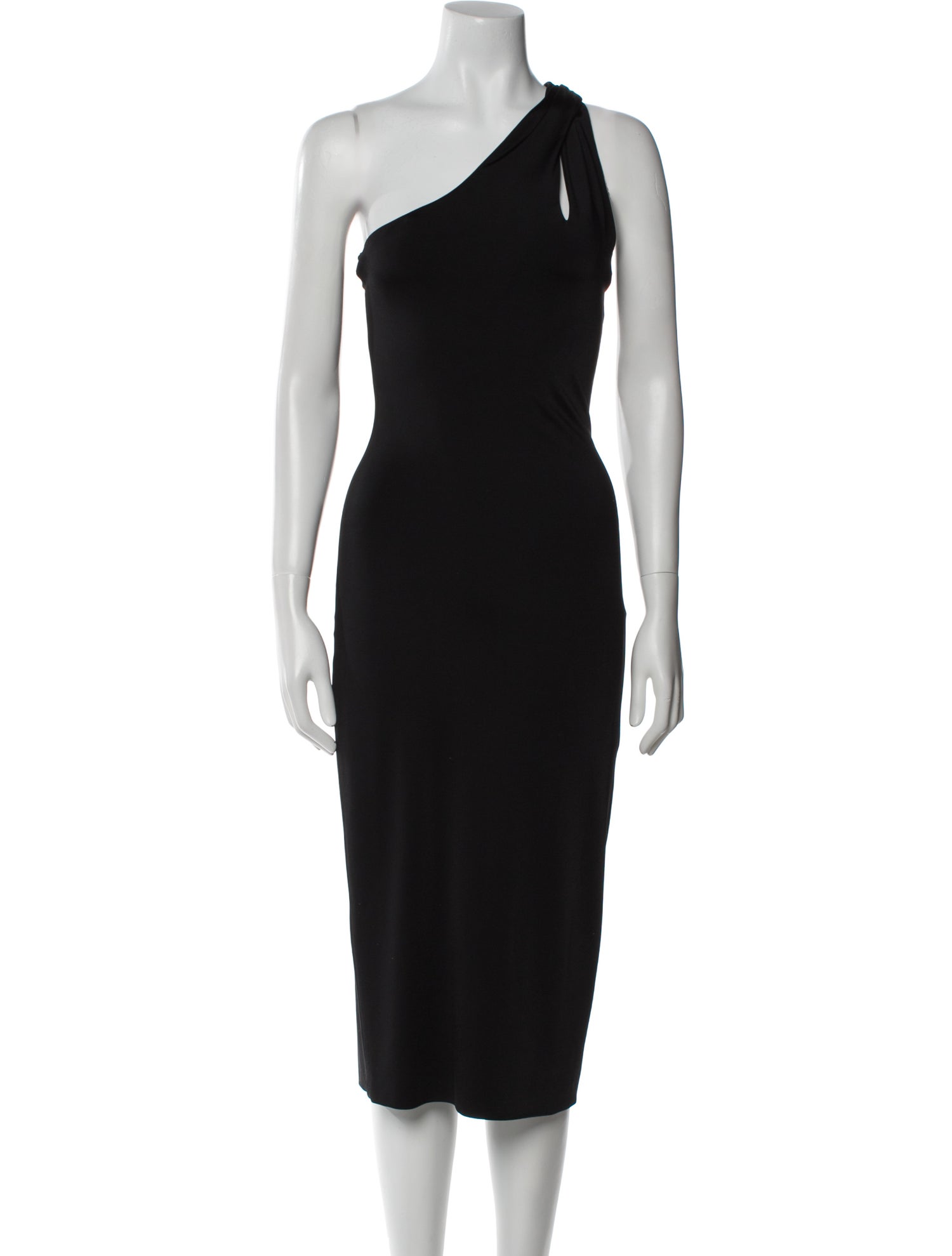 Cushnie One-Shoulder Long Dress