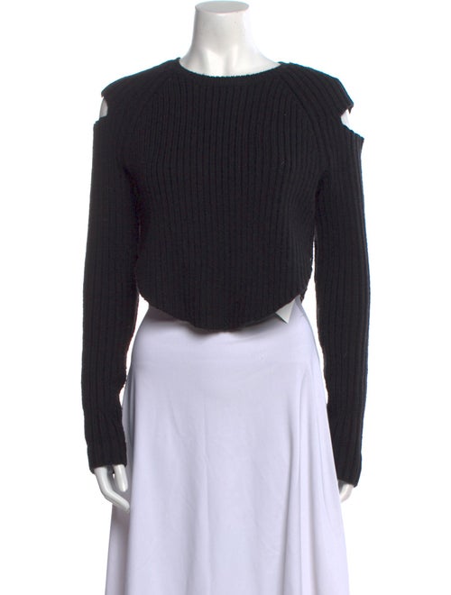 Cushnie Bateau Neckline Sweater