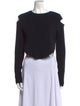 Cushnie Bateau Neckline Sweater