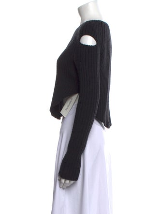 Cushnie Bateau Neckline Sweater