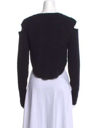 Cushnie Bateau Neckline Sweater