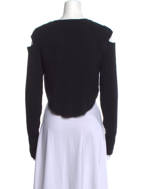 Cushnie Bateau Neckline Sweater