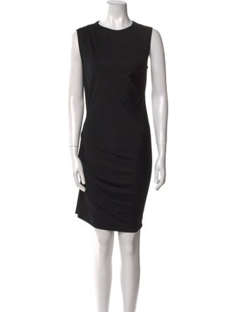 Cushnie Crew Neck Knee-Length Dress