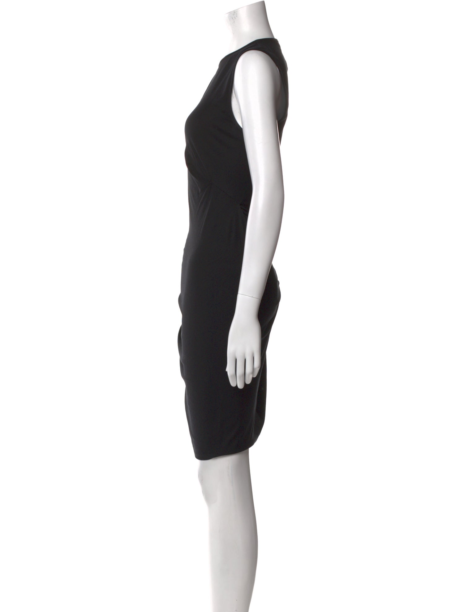 Cushnie Crew Neck Knee-Length Dress