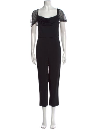 Cushnie Scoop Neck Jumpsuit