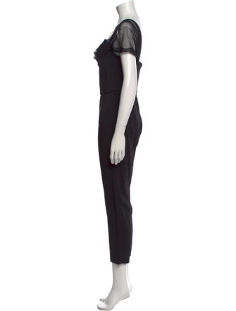 Cushnie Scoop Neck Jumpsuit