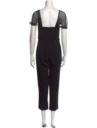 Cushnie Scoop Neck Jumpsuit