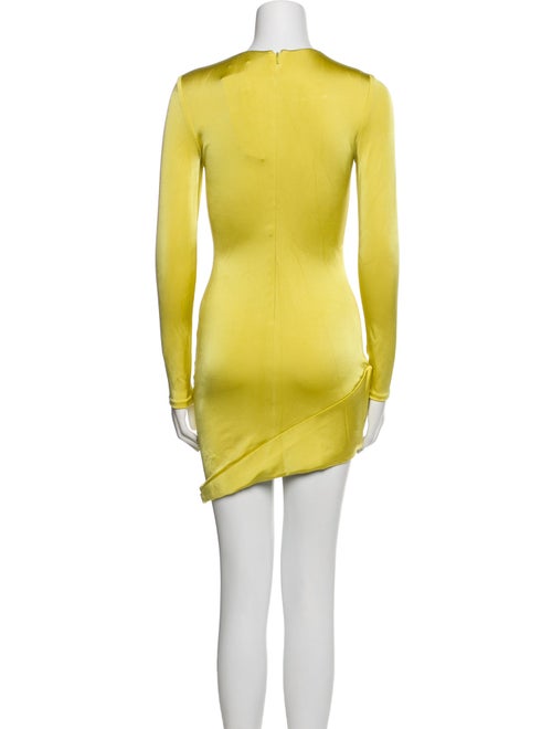 Cushnie Crew Neck Mini Dress