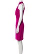 Cushnie One-Shoulder Knee-Length Dress