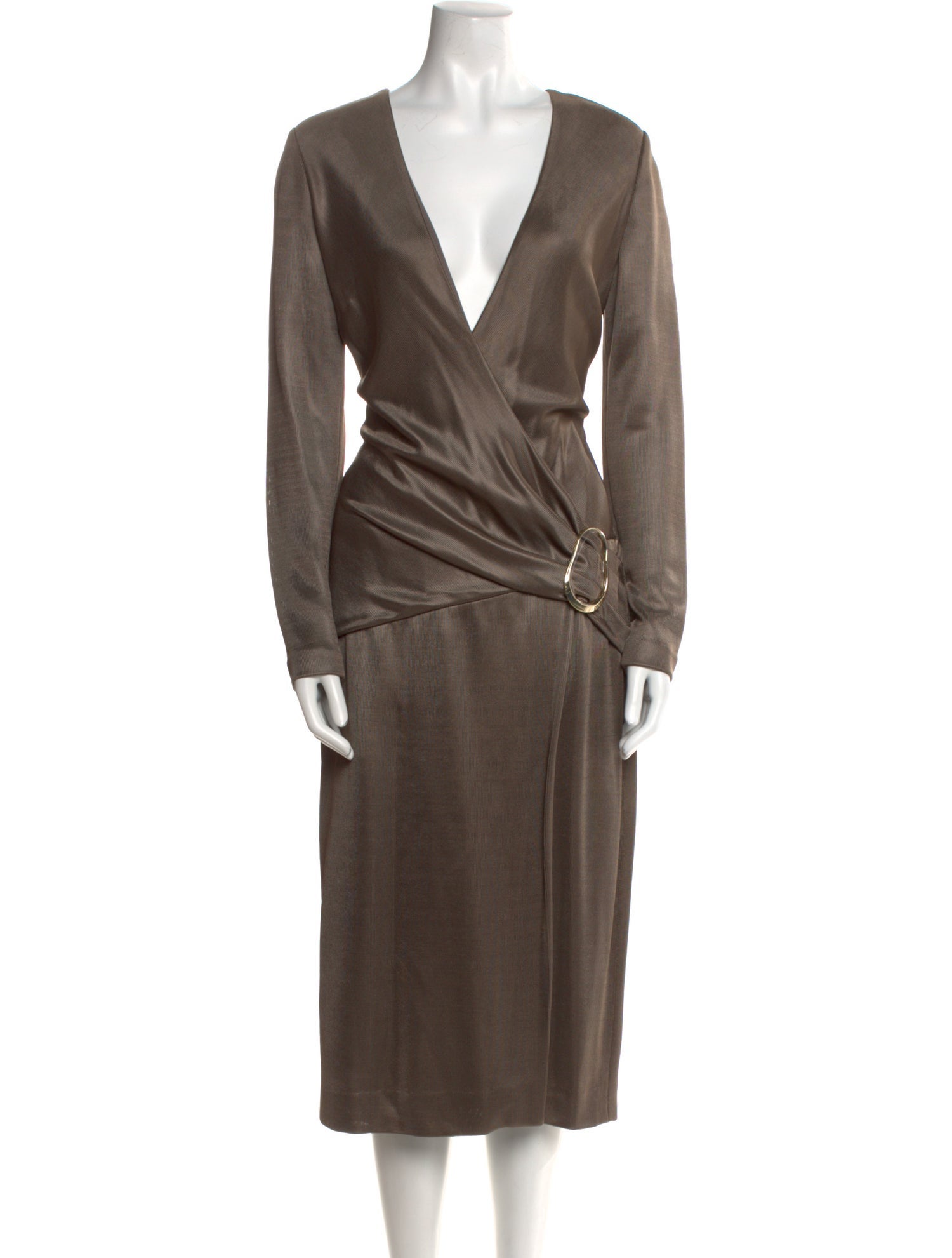 Cushnie V-Neck Midi Length Dress w/ Tags