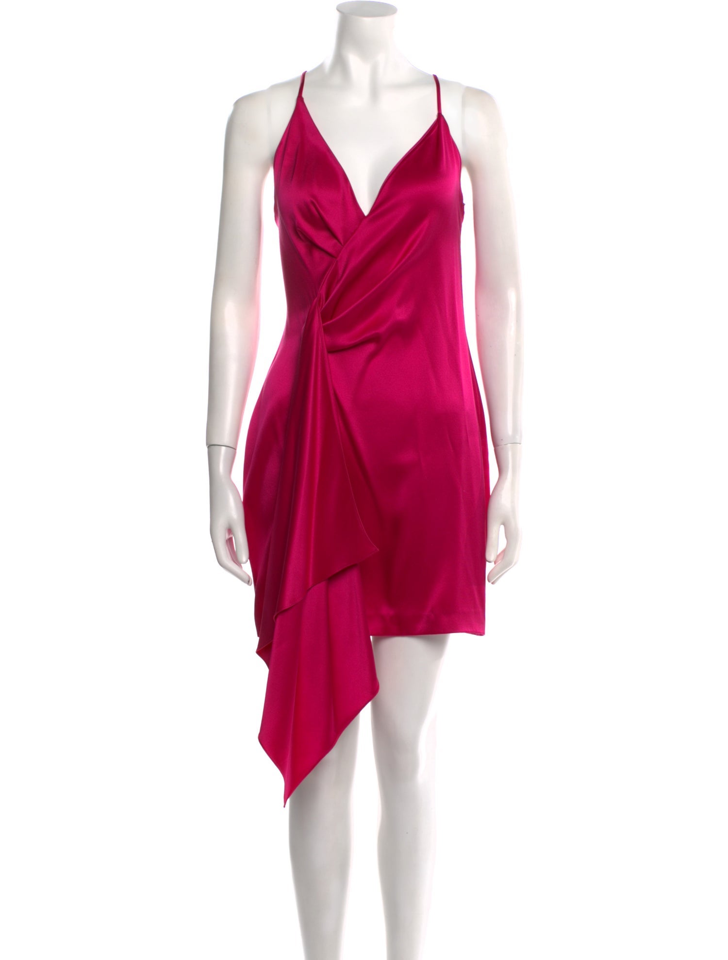 Cushnie Satin Mini Dress