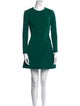 Cushnie Crew Neck Mini Dress