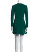 Cushnie Crew Neck Mini Dress