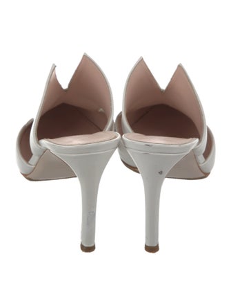 Cushnie Leather Mules