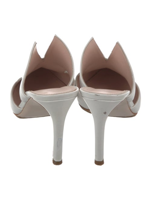 Cushnie Leather Mules