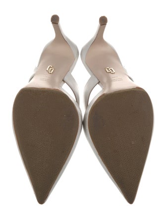 Cushnie Leather Mules