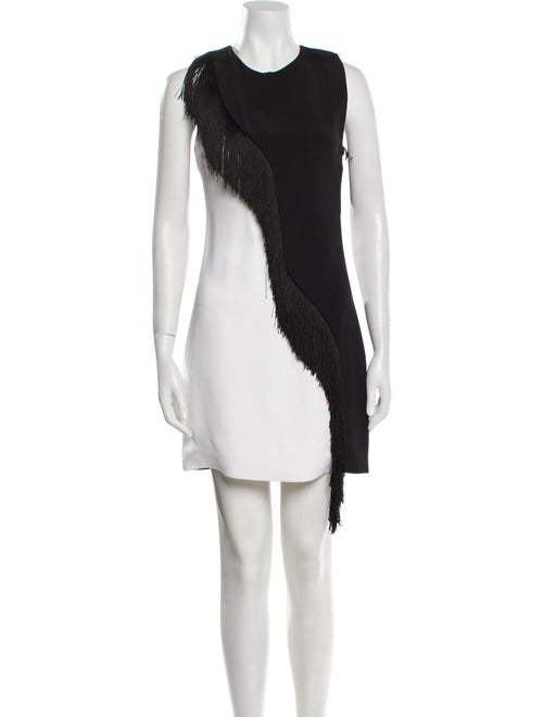 Cushnie Crew Neck Mini Dress