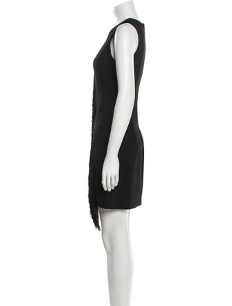 Cushnie Crew Neck Mini Dress