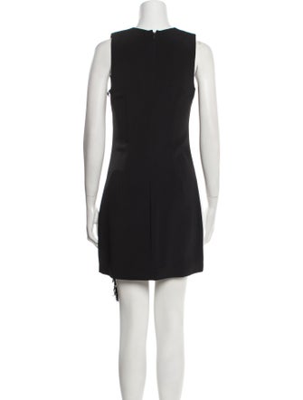 Cushnie Crew Neck Mini Dress