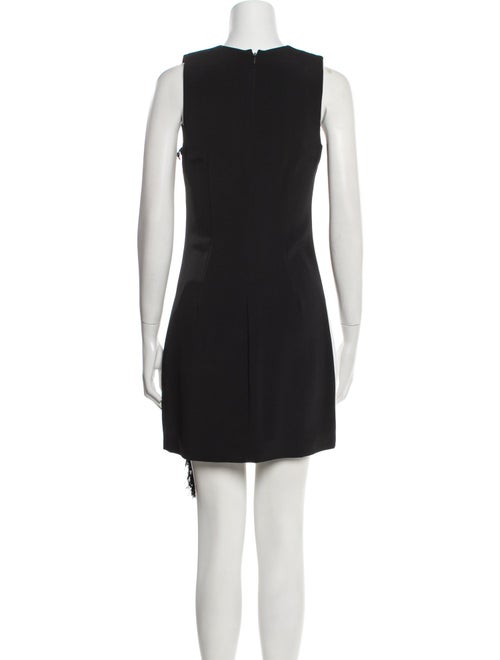 Cushnie Crew Neck Mini Dress