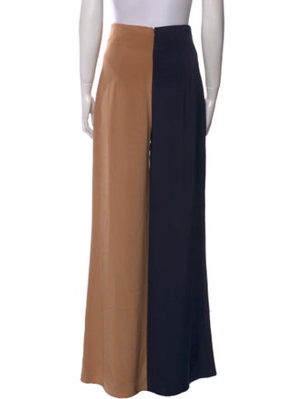 Cushnie Silk Wide Leg Pants