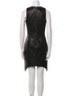 Cushnie Leather Mini Dress