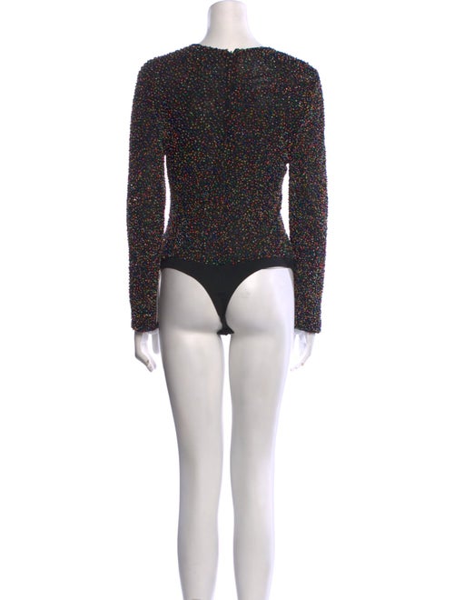 Cushnie Sequin Patterned Bodysuit