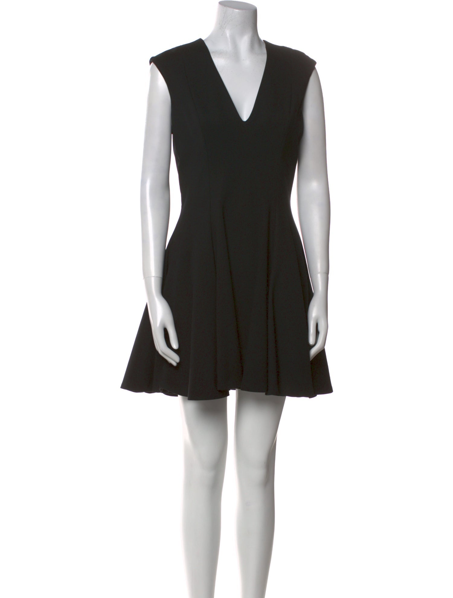 Cushnie V-Neck Mini Dress