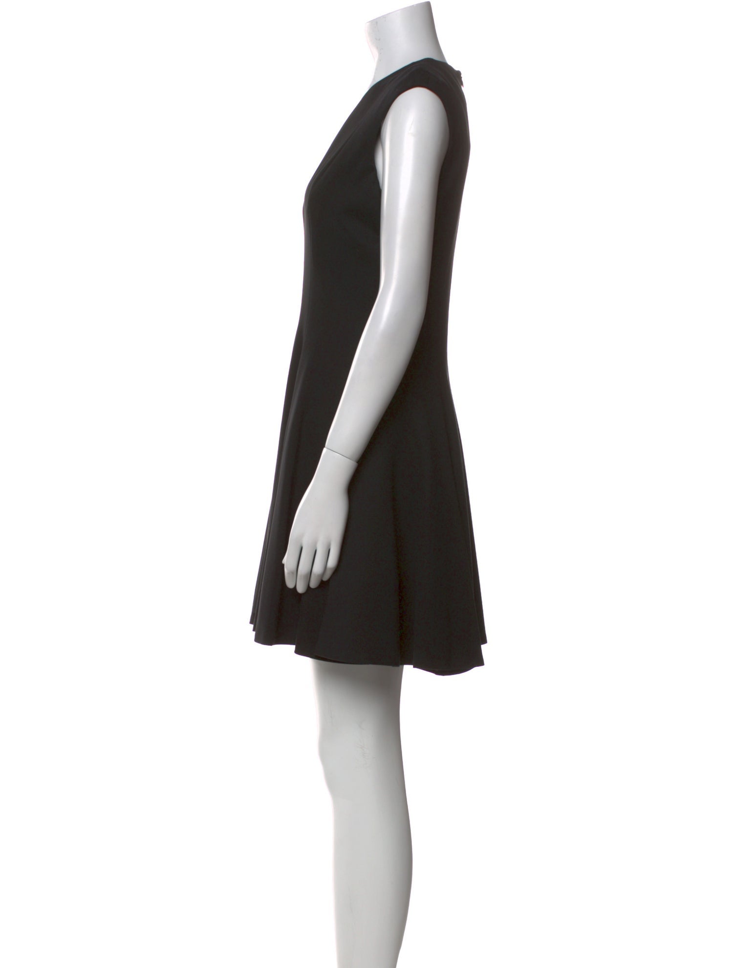 Cushnie V-Neck Mini Dress