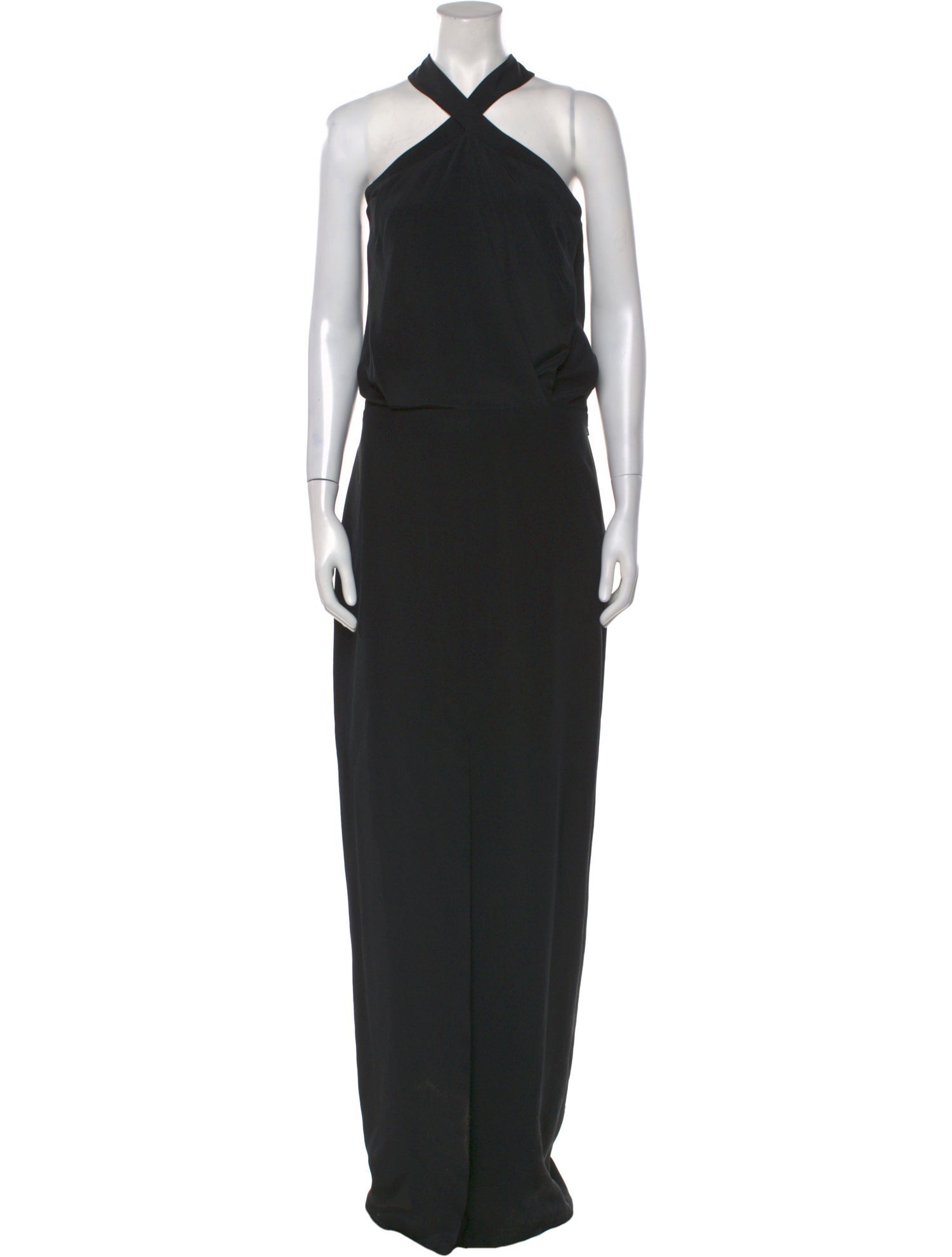 Cushnie Silk Long Dress