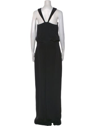 Cushnie Silk Long Dress