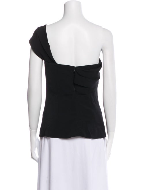 Cushnie One-Shoulder Sleeveless Top