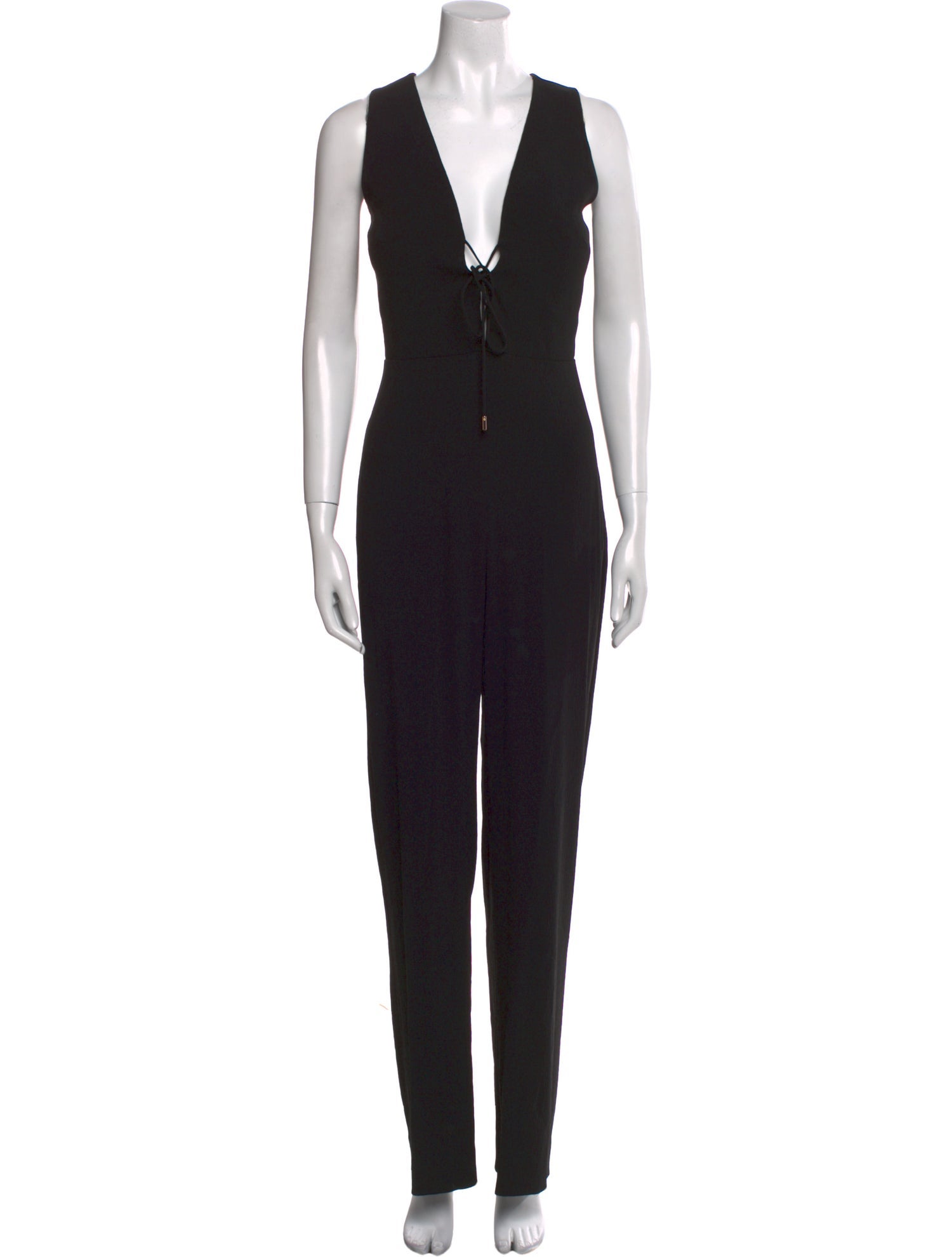 Cushnie V-Neck Jumpsuit