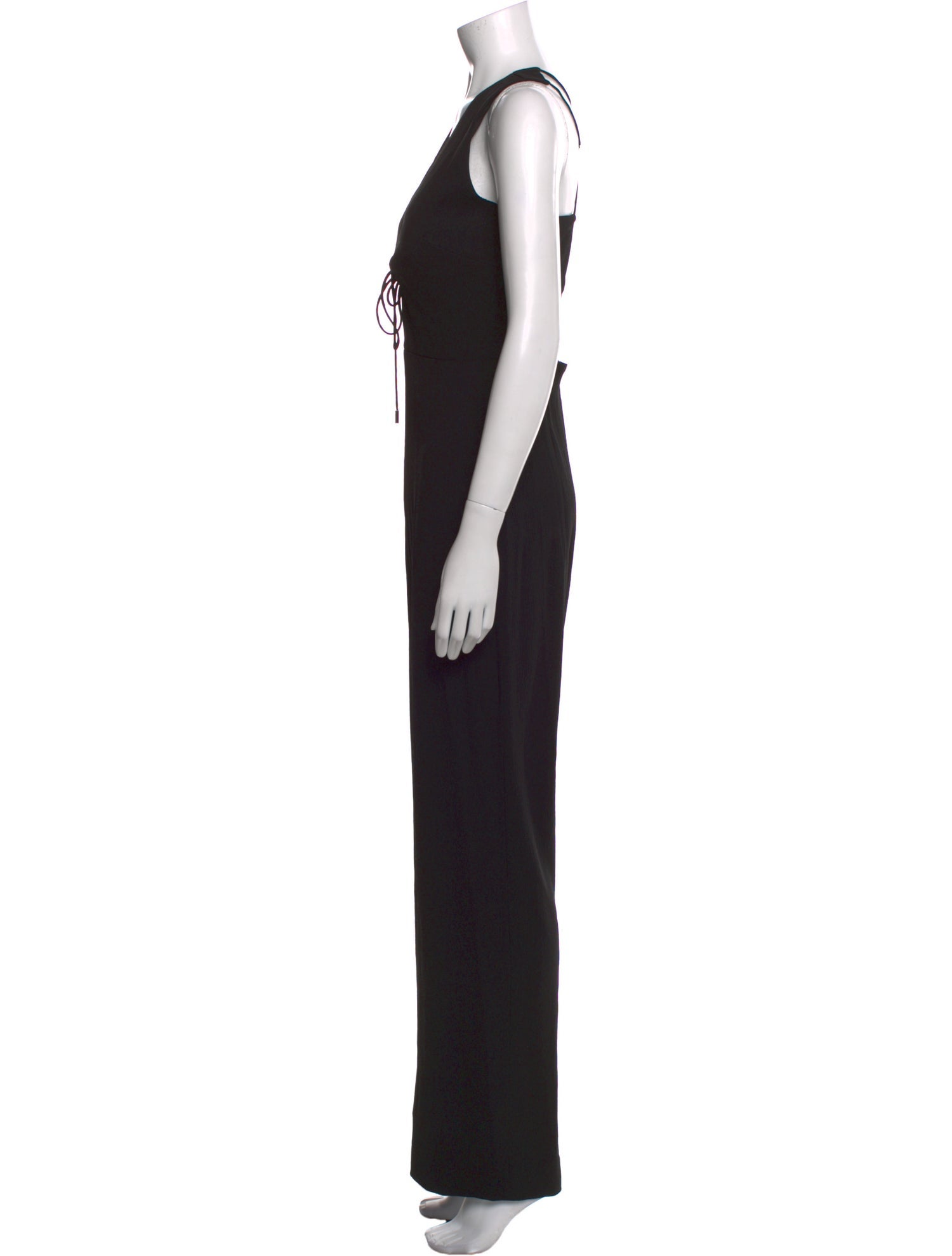 Cushnie V-Neck Jumpsuit