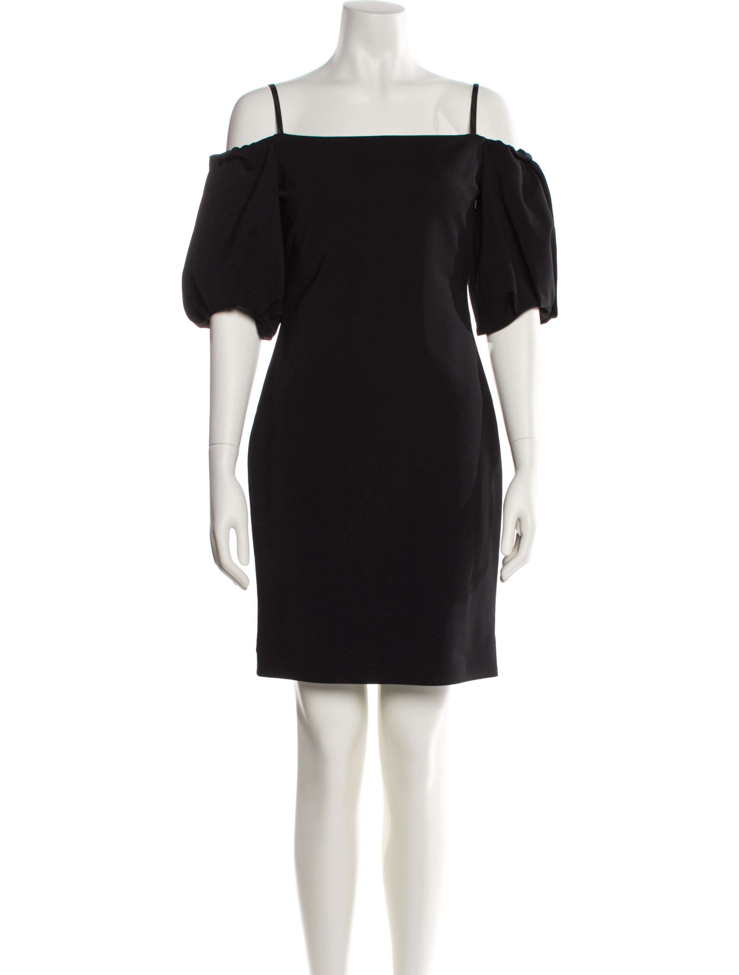 Cushnie Square Neckline Mini Dress