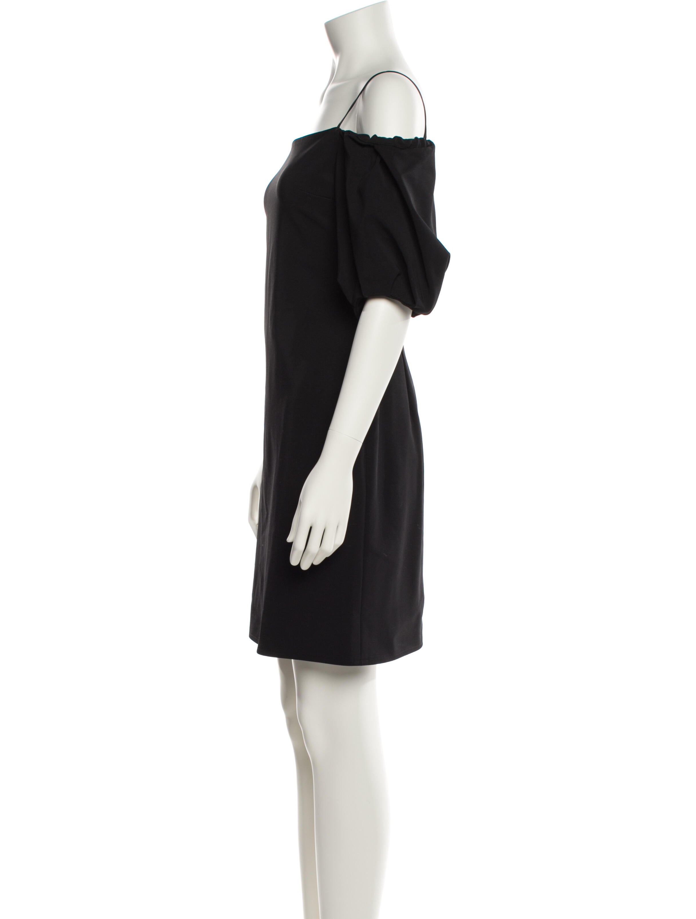Cushnie Square Neckline Mini Dress