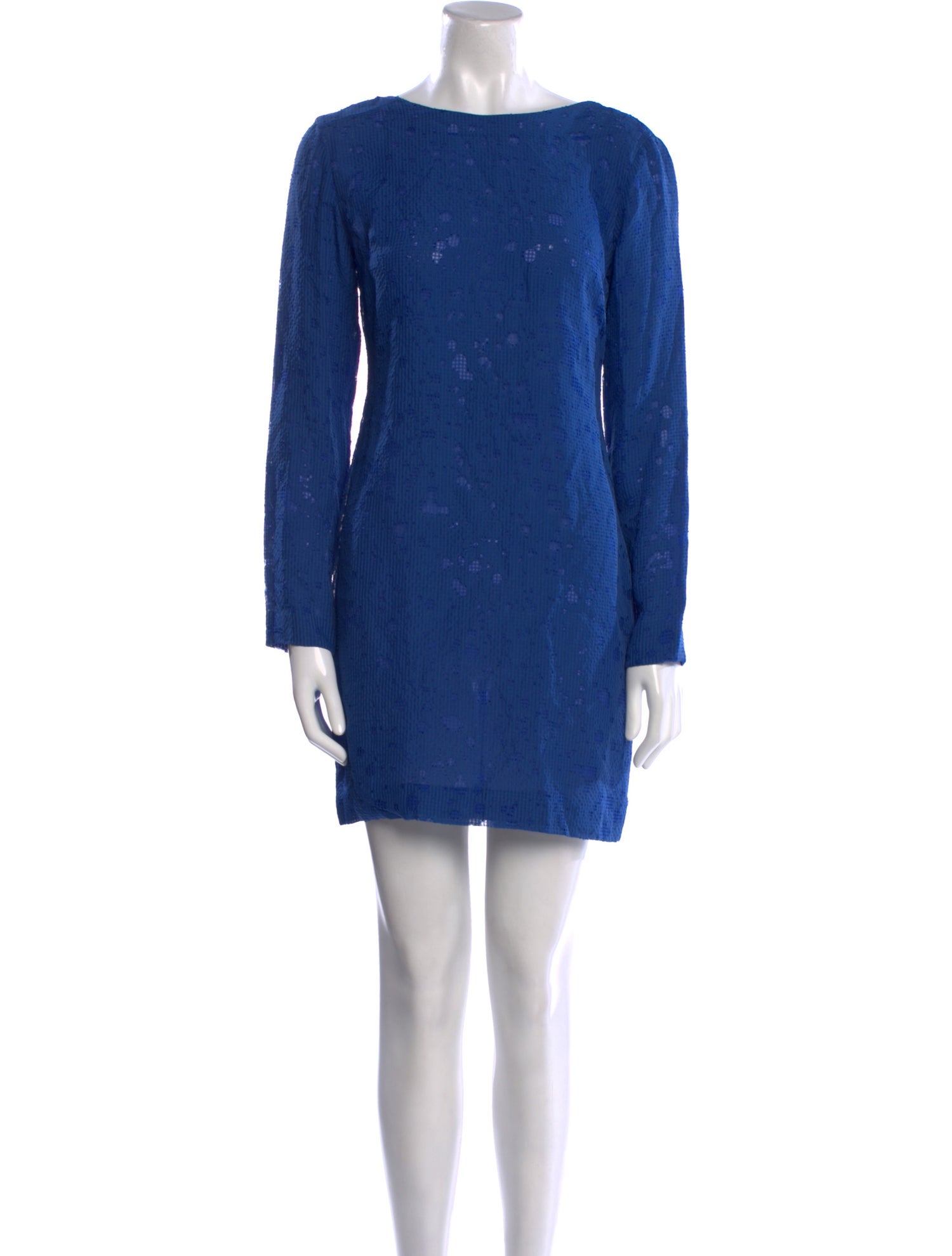 Cushnie Scoop Neck Mini Dress