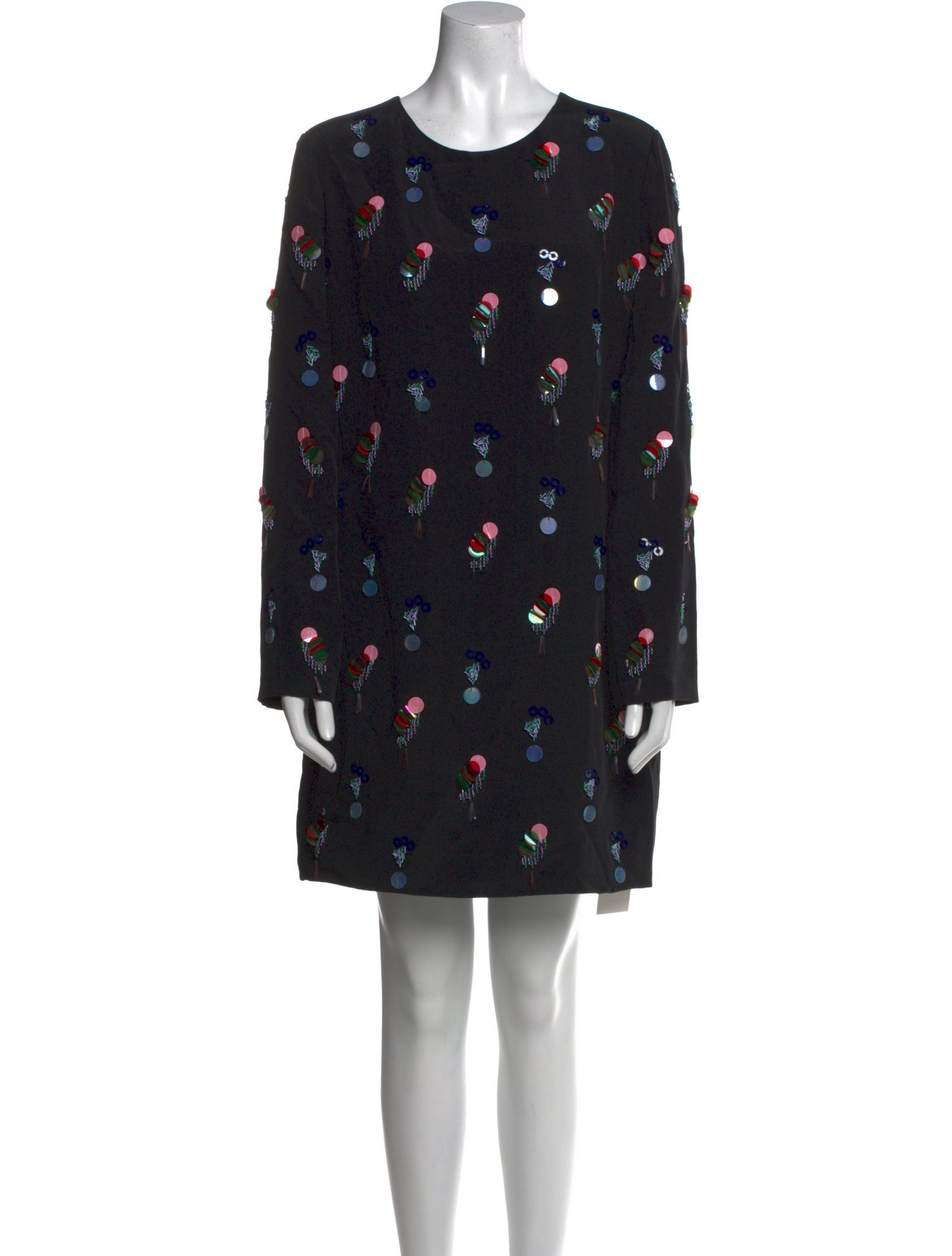 Cushnie Silk Mini Dress