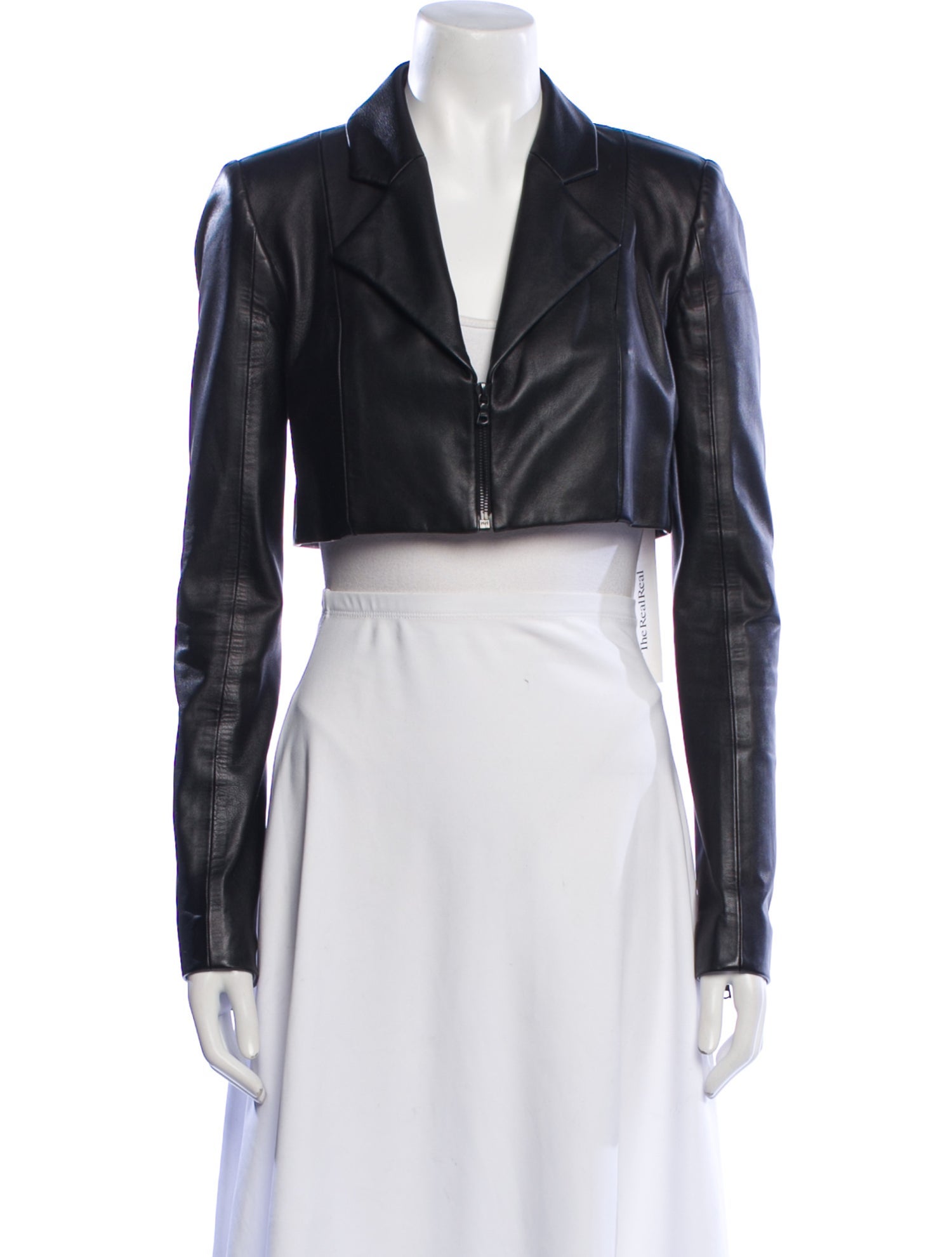 Cushnie Leather Blazer