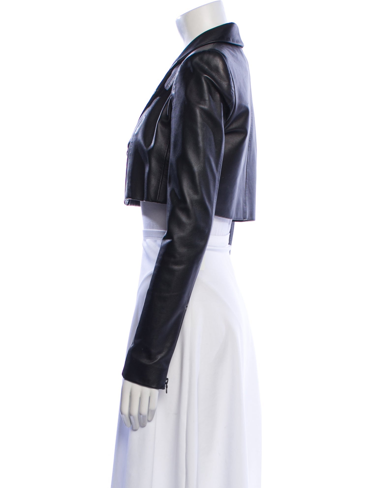 Cushnie Leather Blazer