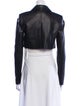 Cushnie Leather Blazer